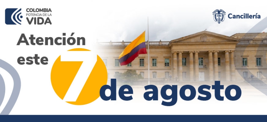 Embajada de Colombia y su sección consular en Santo Domingo no tendrán atención al público el 7 de agosto de 2023