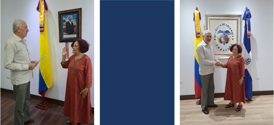 Vilma Velasquez Uribe asume como nueva Cónsul de Colombia en Puerto Príncipe 
