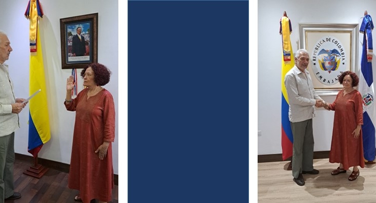 Vilma Velasquez Uribe asume como nueva Cónsul de Colombia en Puerto Príncipe 