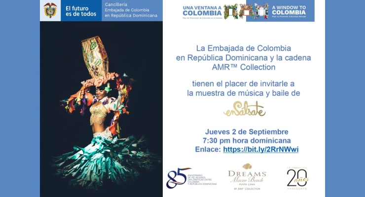 La Embajada de Colombia presenta a la compañía de salsa colombiana “Ensálsate”