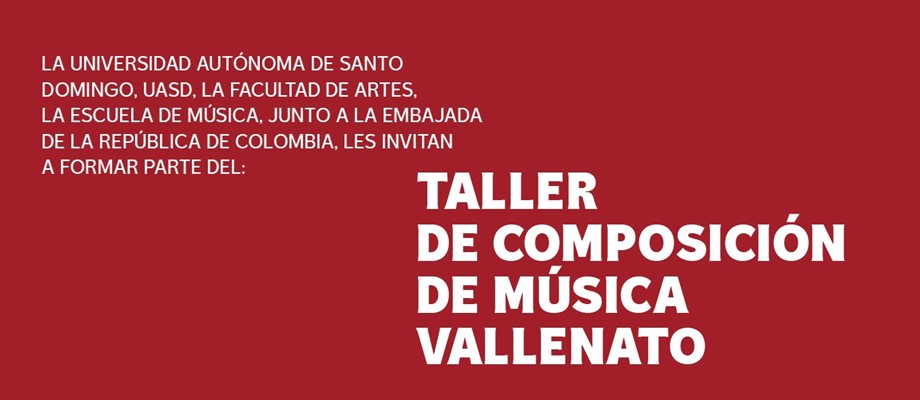 Invitación al Taller de Composición de Música Vallenata 