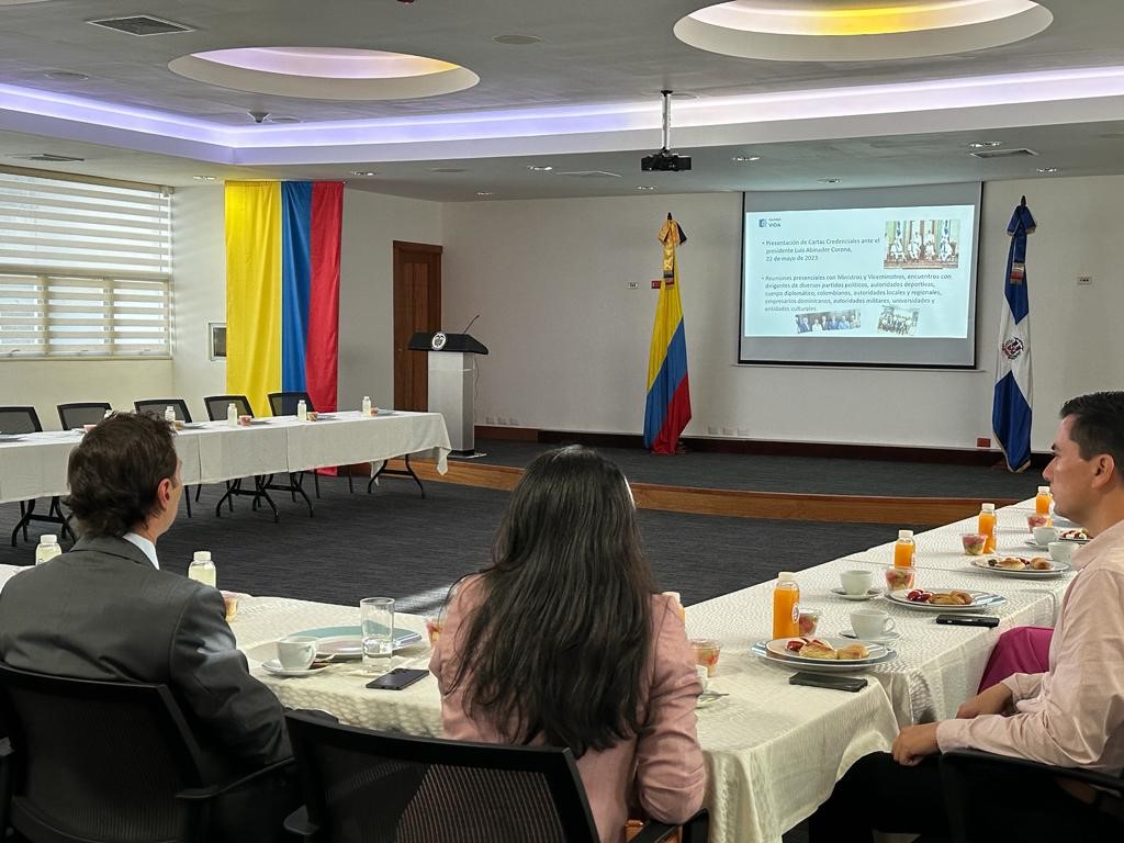 Así rendimos cuentas desde la embajada y consulado de Colombia en República Dominicana