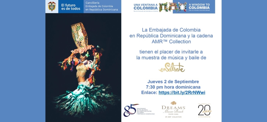 La Embajada de Colombia presenta a la compañía de salsa colombiana “Ensálsate”
