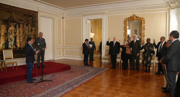 Presidente Petro asignó tareas a nuevos embajadores en Portugal, Ecuador, Jamaica, Trinidad y Tobago, y República Dominicana, para fortalecer la integración y la cooperación
